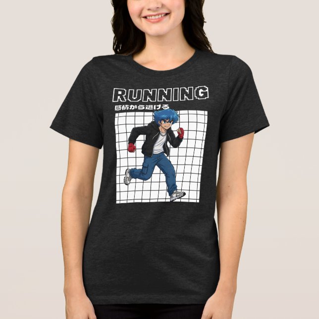 T-shirt En Tri-matière En course (Recto)