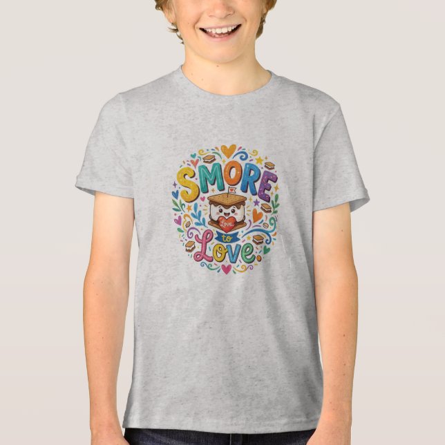 T-shirt En Tri-matière  Encore un peu d'amour (Recto)