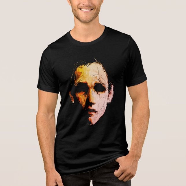 T-shirt En Tri-matière Énergie Abstraite Dynamique – Expression Moderne (Recto)