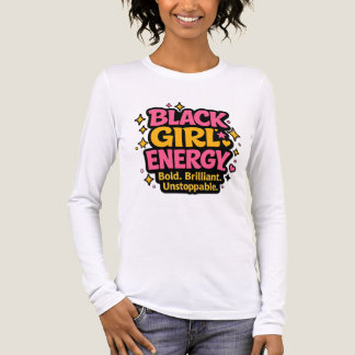 T-shirt En Tri-matière Énergie de fille noire