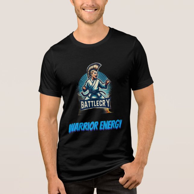 T-shirt En Tri-matière Énergie de Guerrier (Recto)