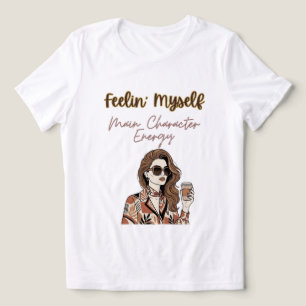 T-shirt En Tri-matière Énergie de personnage principal, je me sens rétro