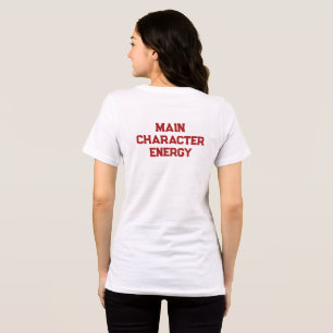 T-shirt En Tri-matière 'Énergie de Personnage Principal' Sport élégant et