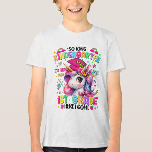 T-shirt En Tri-matière Enfants Si Long Maternelle Diplômé Unic