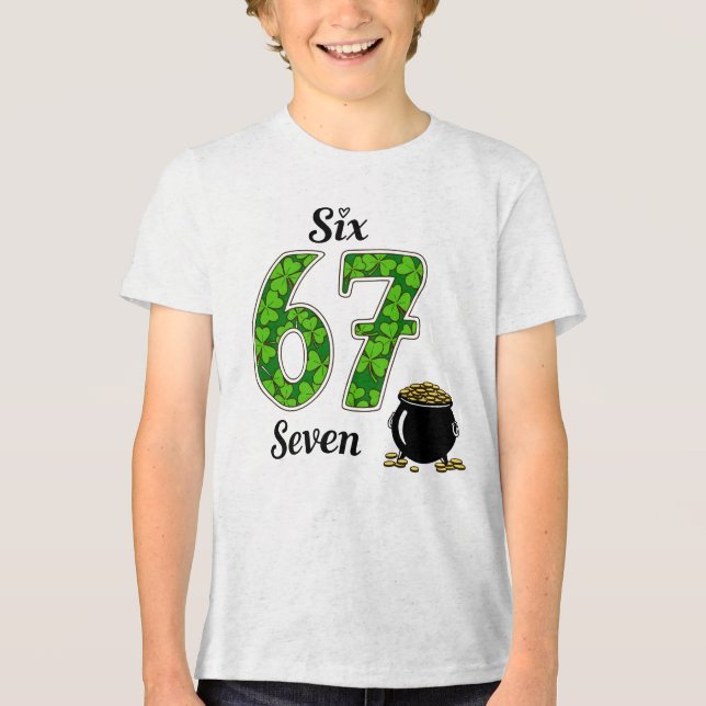 T-shirt En Tri-matière Enfants St-Patrick Six Sept (Recto)