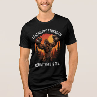 T-shirt En Tri-matière Engagement Légendaire de Force est Réel | Vie de G