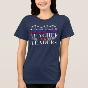 T-shirt En Tri-matière Enseignant de futurs leaders - Retraite d'enseigna