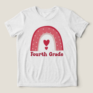 T-shirt En Tri-matière Enseignant de quatrième année Enseignant de 4e a