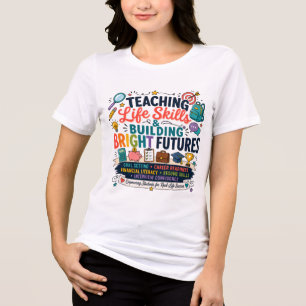 T-shirt En Tri-matière Enseigner les compétences de vie et construire des