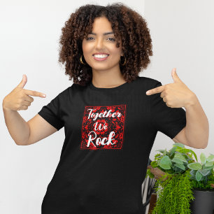 T-shirt En Tri-matière Ensemble, nous faisons du rock