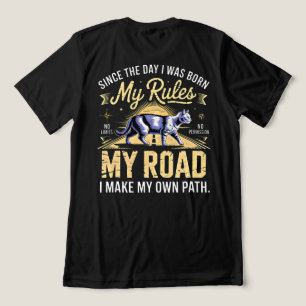 T-shirt En Tri-matière Entrepreneur Chat Mes Règles Ma Route - Hustle Cha