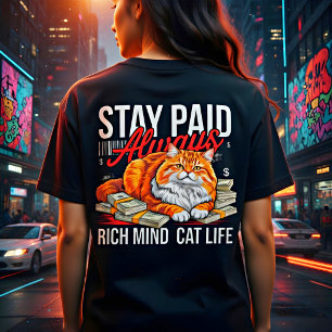 T-shirt En Tri-matière Entrepreneur Chatte Patronne pour Femmes - Restez