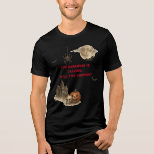 T-shirt En Tri-matière Entrez Si Vous Osez - Maison Halloween Éffrayante