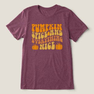 T-shirt En Tri-matière Épices citrouilles Et Tout Bien