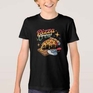 T-shirt En Tri-matière Équipage de pizza