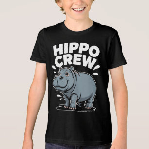 T-shirt En Tri-matière Équipage Hippopotame