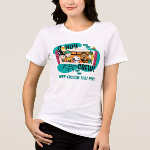 T-shirt En Tri-matière Équipe de bonbons Gang de Peanuts Halloween