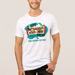 T-shirt En Tri-matière Équipe de bonbons Gang de Peanuts Halloween