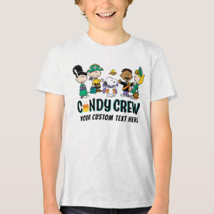 T-shirt En Tri-matière Équipe de bonbons Peanuts Gang Halloween