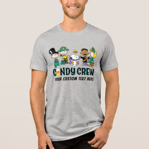 T-shirt En Tri-matière Équipe de bonbons Peanuts Gang Halloween