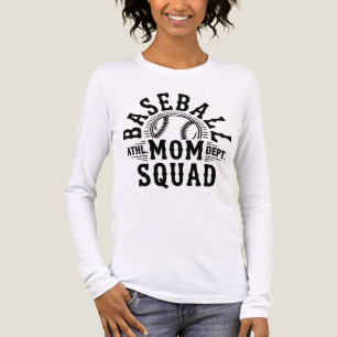 T-shirt En Tri-matière Équipe de maman de baseball de sports