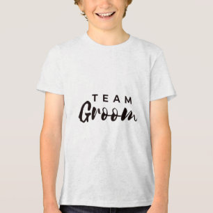 T-shirt En Tri-matière Équipe de mariée de l'équipe de mariée de la marié