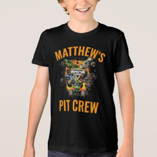 T-shirt En Tri-matière Équipe de pit des camions Monster Jam
