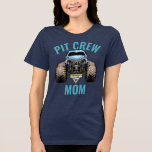 T-shirt En Tri-matière Équipe de pit Megalodon de Monster Jam fête des mè