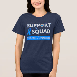 T-shirt En Tri-matière Équipe de soutien - Conception du Mois de sensibil