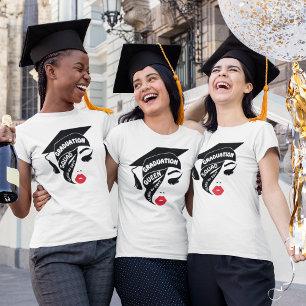 T-shirt En Tri-matière Équipe d'obtention du diplôme Fête d'études famili