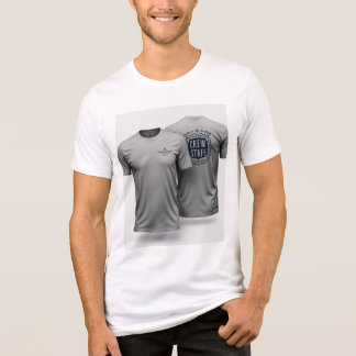T-shirt En Tri-matière Équipe en vrac double face Custom T-shirt homme