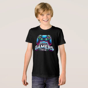 T-shirt En Tri-matière Équipe Pixel Gamers - Future Gamer Kids