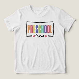 T-shirt En Tri-matière Équipe préscolaire