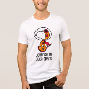 T-shirt En Tri-matière ESPACE   Astronaute de Snoopy