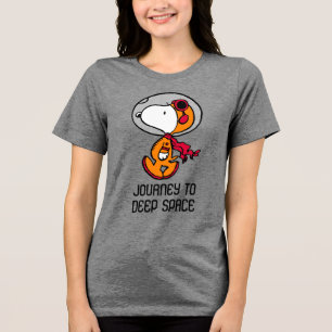T-shirt En Tri-matière ESPACE   Astronaute de Snoopy