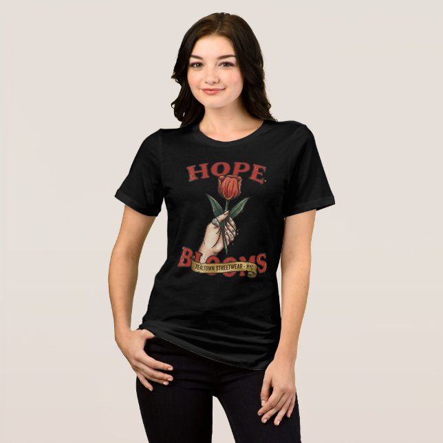T-SHIRT  EN TRI-MATIÈRE ESPOIR!!! (Recto plein)