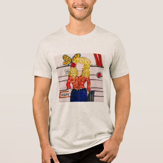 T-shirt En Tri-matière Espoir papillon (Recto)