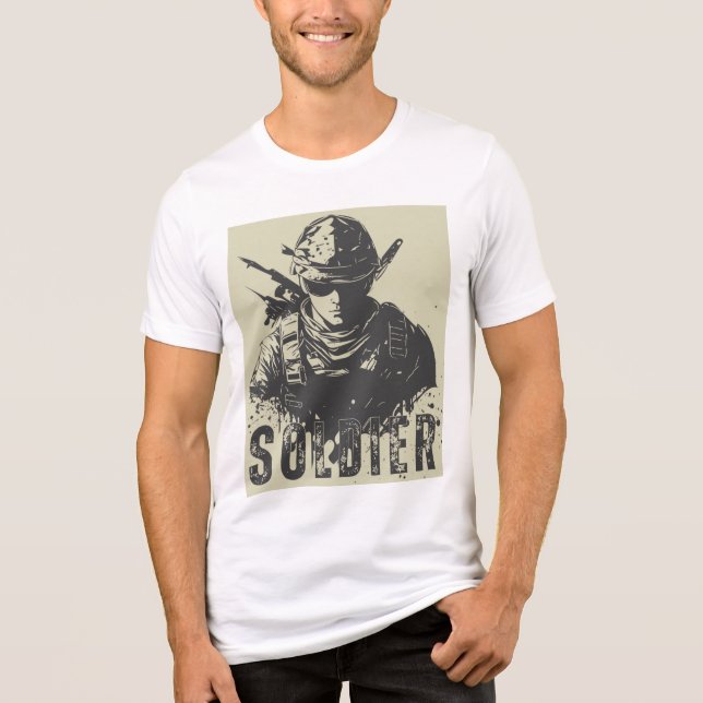 T-shirt En Tri-matière Esprit courageux dans chaque fil (Recto)