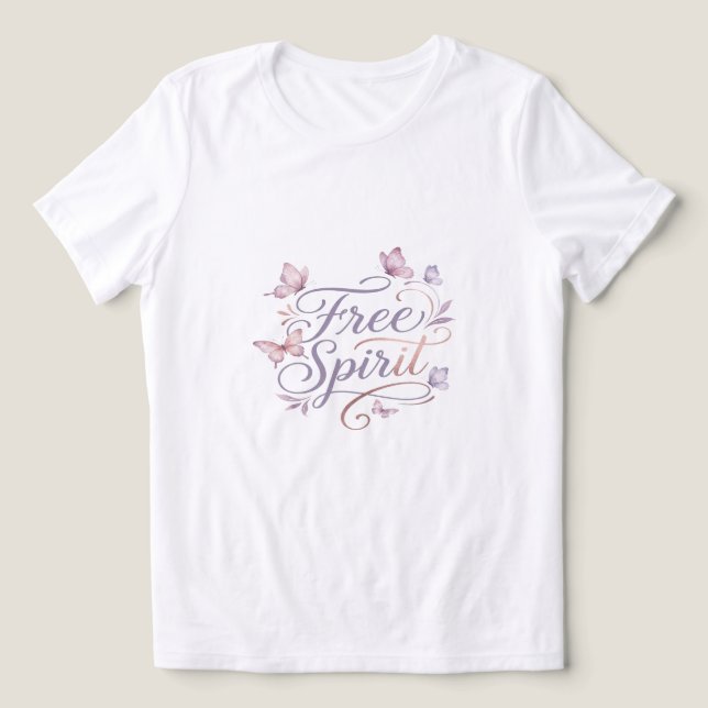 T-shirt En Tri-matière Esprit Libre (Design Recto)