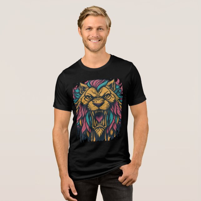 T-shirt En Tri-matière Esprit rugissant (Recto plein)
