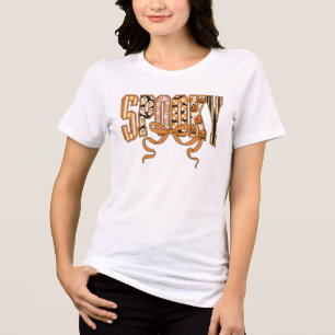 T-shirt En Tri-matière Esthétique Halloween Coquette Épouvantable-66166