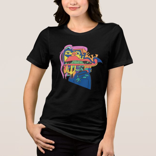 T-shirt En Tri-matière Estime de soi en construction (Recto)