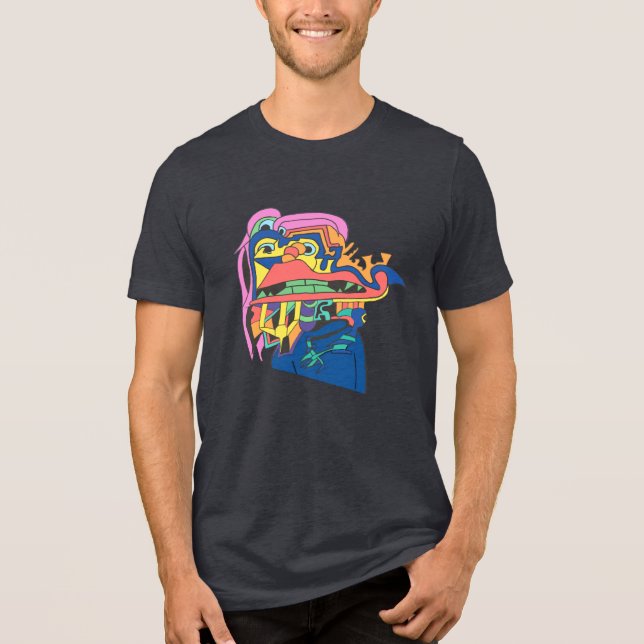 T-shirt En Tri-matière Estime de soi en construction (Recto)