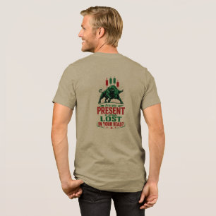 T-shirt En Tri-matière État d'esprit de trading taureau présent ou perdu