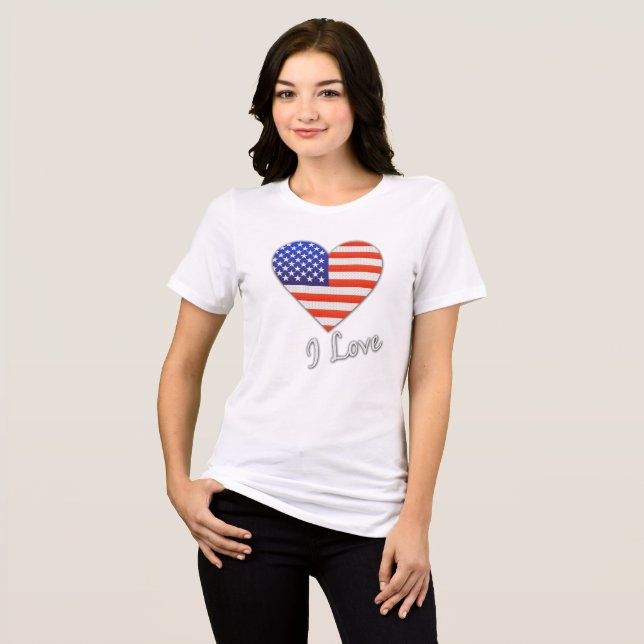 T-shirt En Tri-matière États-Unis - États-Unis d'Amérique (Recto plein)