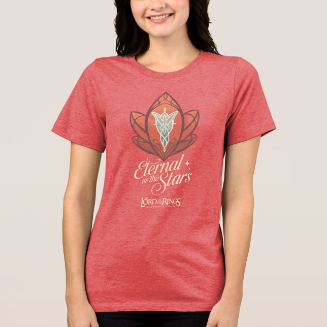 T-shirt En Tri-matière Éternelle comme l'Étoile du Soir Graphique (Recto)