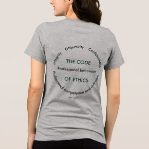 T-shirt En Tri-matière "Éthique ! Éthique ! Éthique ! "