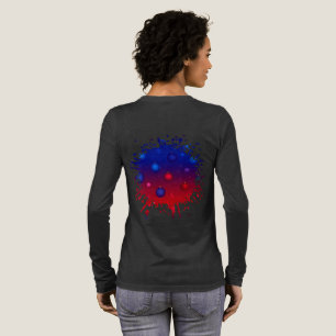 T-shirt En Tri-matière Étincelle de minuit et Lueur de guirlandes