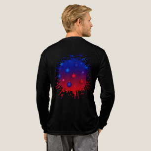 T-shirt En Tri-matière Étincelle de minuit et Lueur de guirlandes