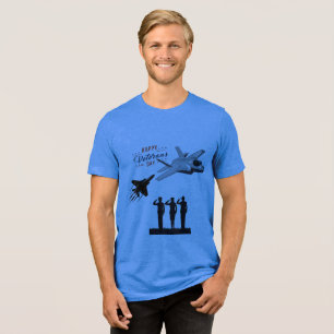 T-shirt En Tri-matière Étoiles de sacrifice bleu